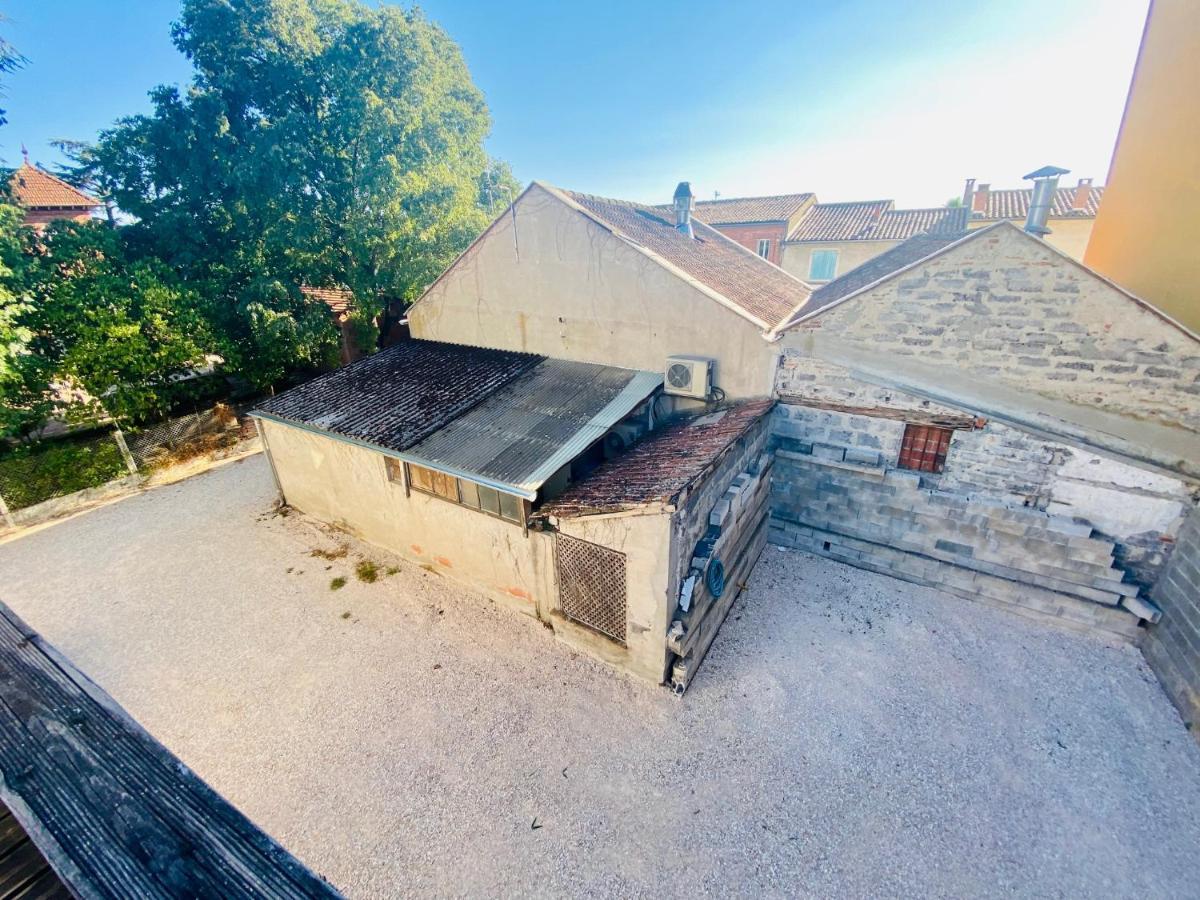 Appartement Studio neuf bien placé, jardin et parking gratuit à Toulouse Extérieur photo